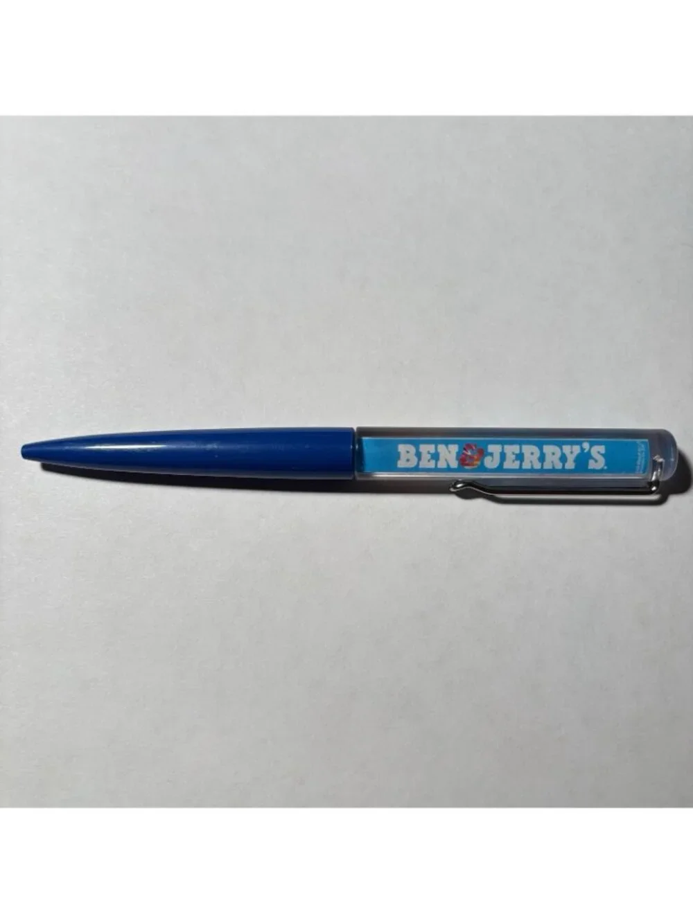 Ben & Jerry's Ice Cream Cone Floaty Pen Souvenir Advertising Promo Sprinkles